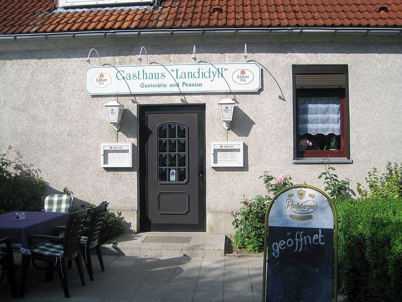 Das Gasthaus Landidyll verwöhnt Sie mit frischer deutscher Küche